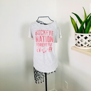 TAILGATE XL Graphic Tee BUCKEYE 50% cotton